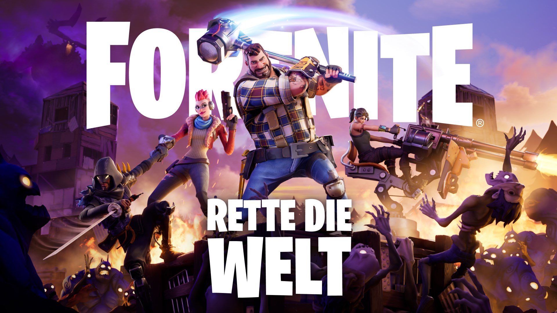 Fortnite Rette die Welt: Helden kämpfen gegen Monsterhorden
