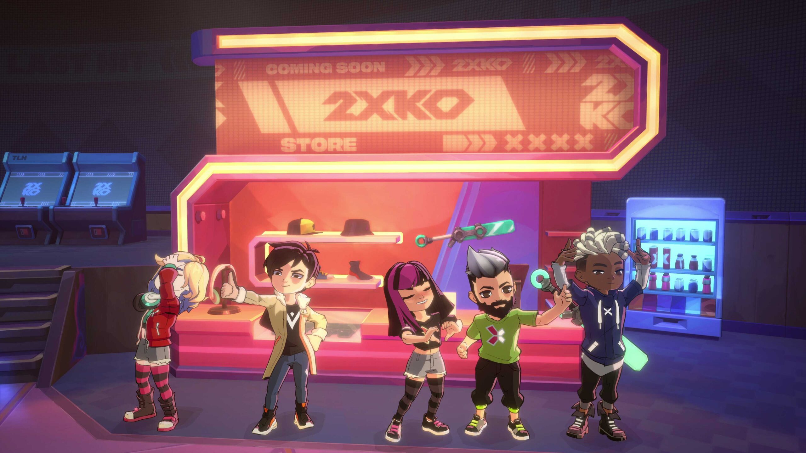 2XKO – Spielerfiguren in der virtuellen Spielhalle