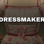 Dressmaker: Spielszene mit offiziellem Logo
