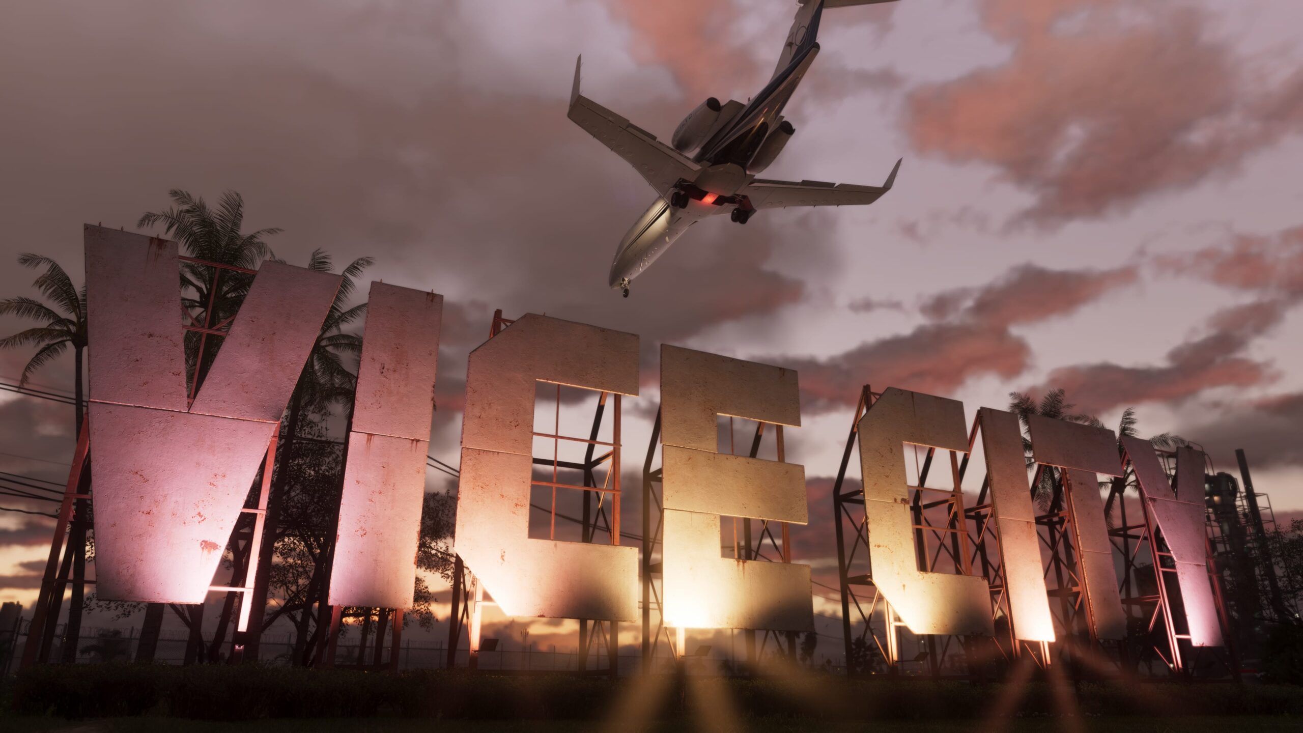 GTA 6: Vice-City-Schriftzug