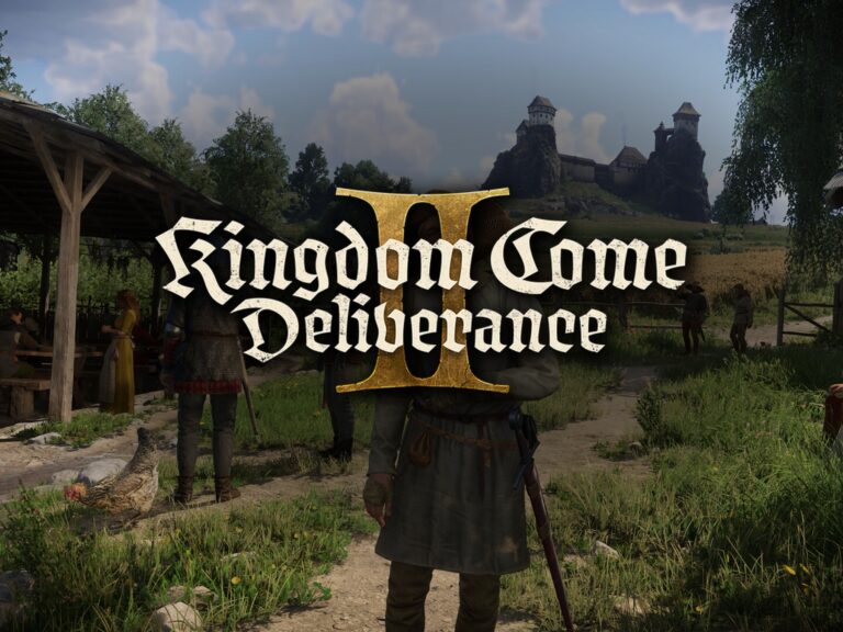 Kingdom Come: Deliverance II: offizieller Screenshot mit Logo