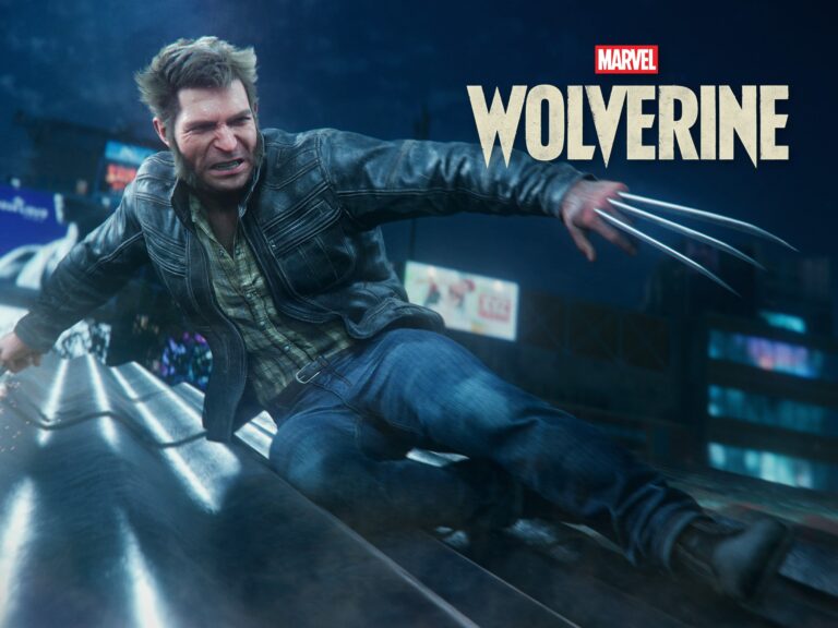 Marvel's Wolverine: offizieller Screenshot mit Logo