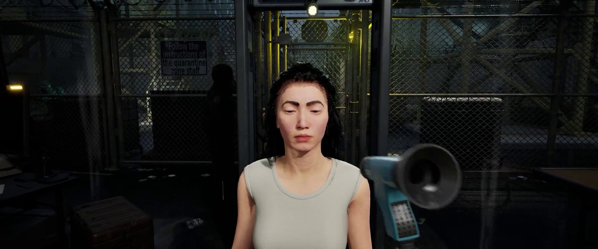 Quarantine Zone: The Last Check: Eine Überlebende wartet am Kontrollpunkt auf ihre Untersuchung