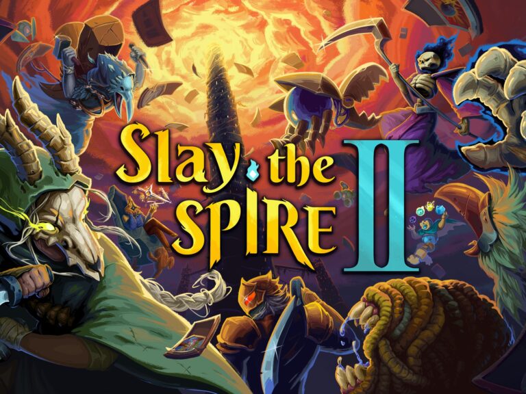 Slay the Spire 2 – Titelbild mit Spiellogo