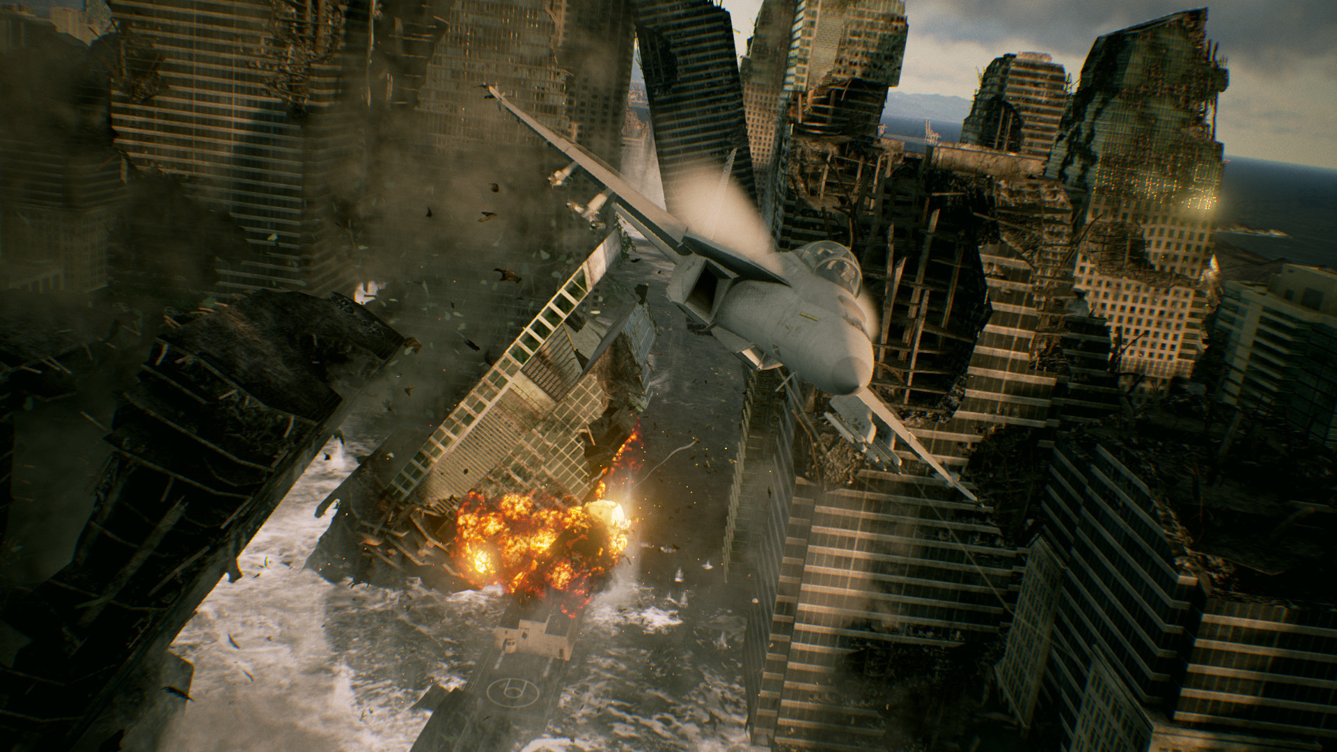 Ace Combat 7 – Cockpit-Ansicht