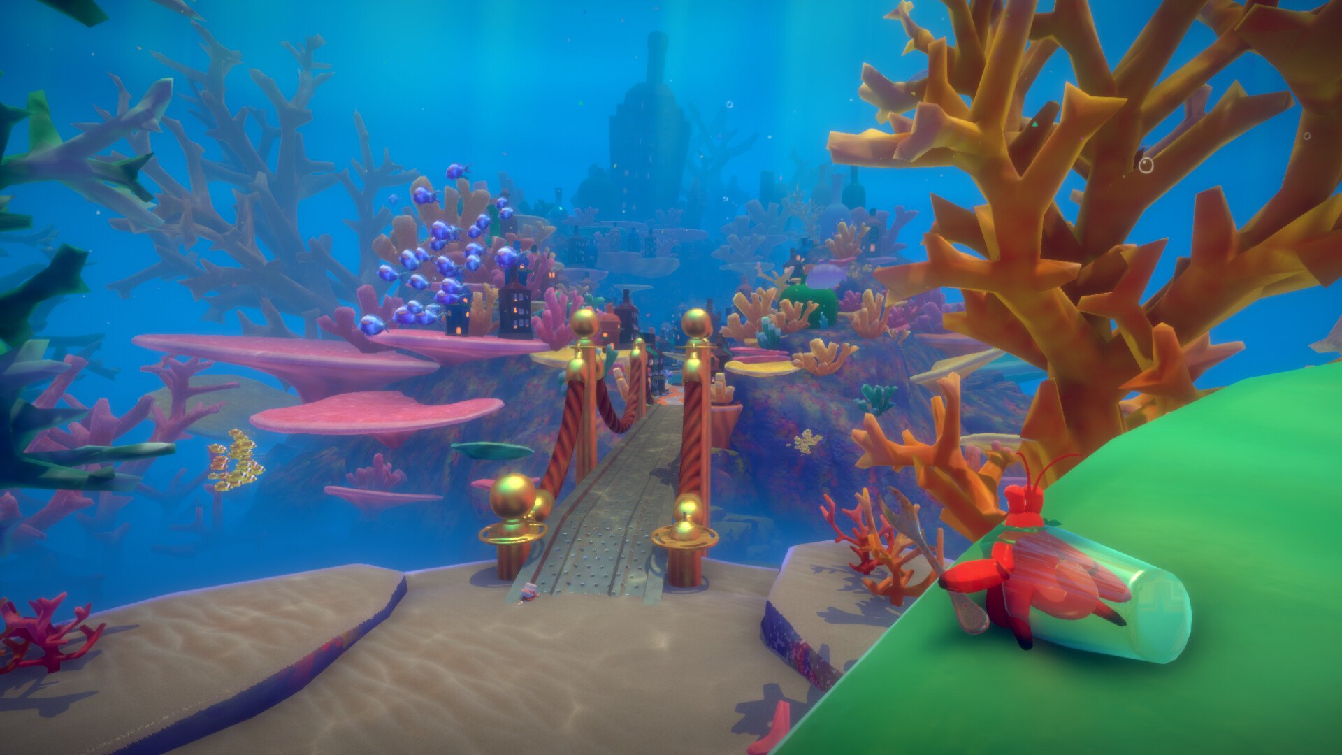 Another Crab's Treasure – Korallenriff mit Treppe