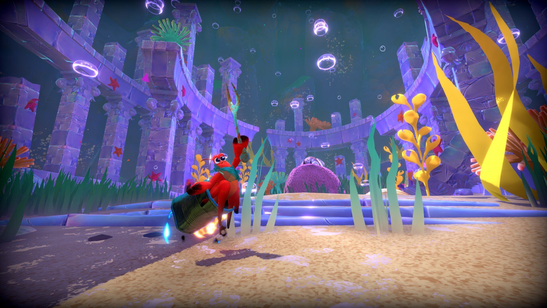 Another Crab's Treasure – Kampf in einer violetten Ruine