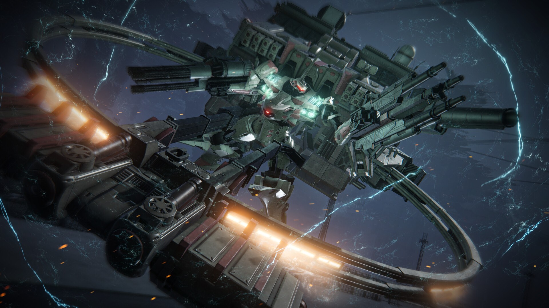 Armored Core VI: Eine riesige ringförmige Maschine im All