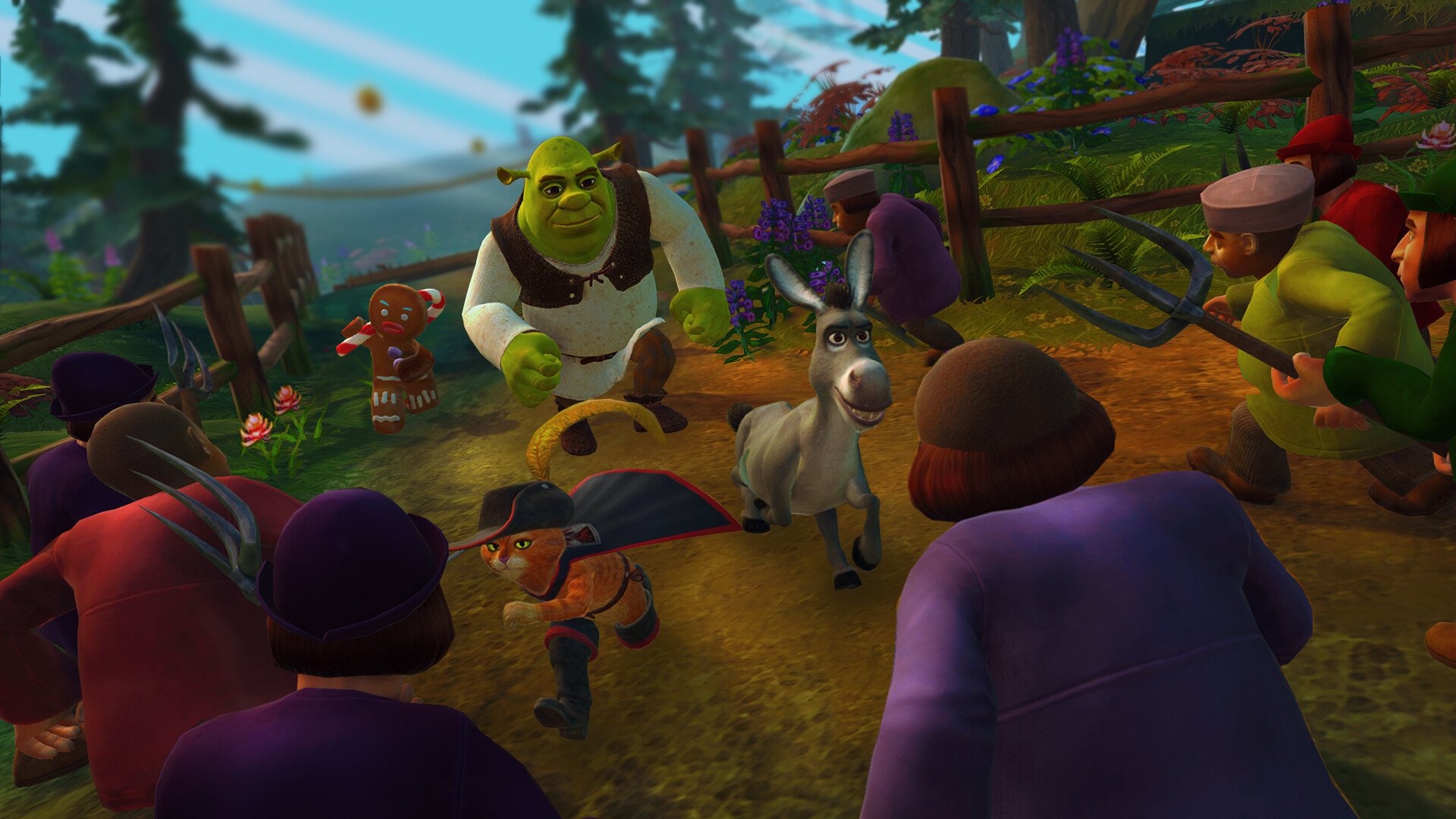 Aspyr – Shrek, Esel und der Gestiefelte Kater in Shrek 2 Remastered