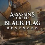 Assassin's Creed Black Flag Resynced: Spielszene mit offiziellem Logo