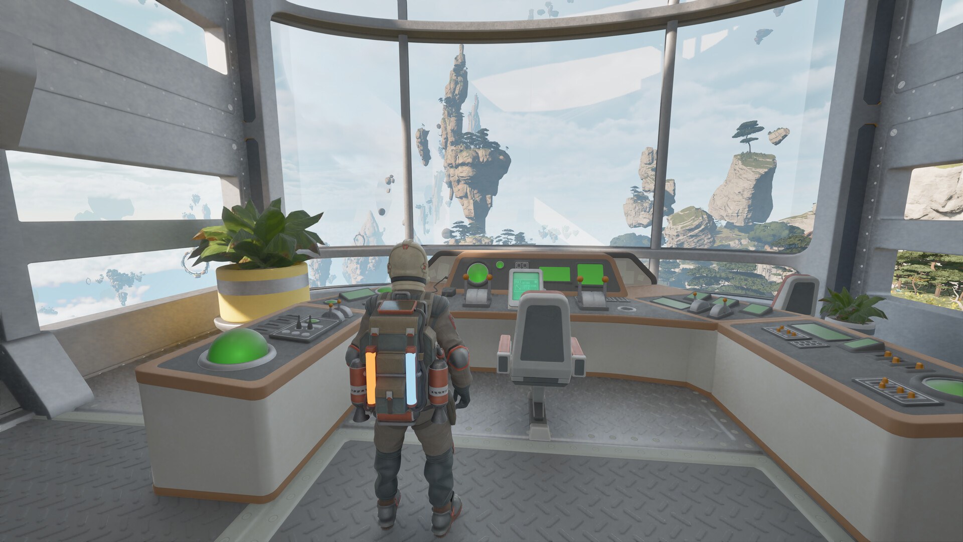 ATMOSFAR: Cockpit des Wolkenkreuzers