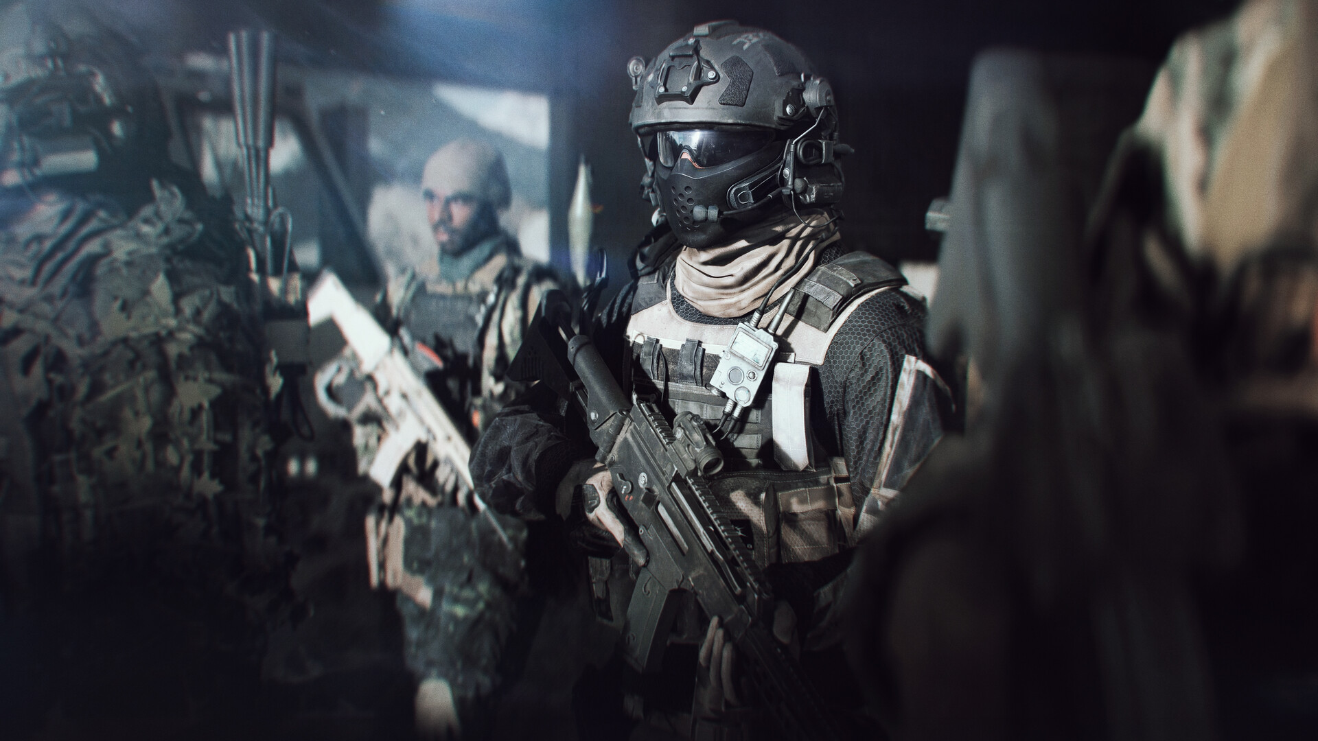 Battlefield 6 – Squad-Soldaten in voller Ausrüstung
