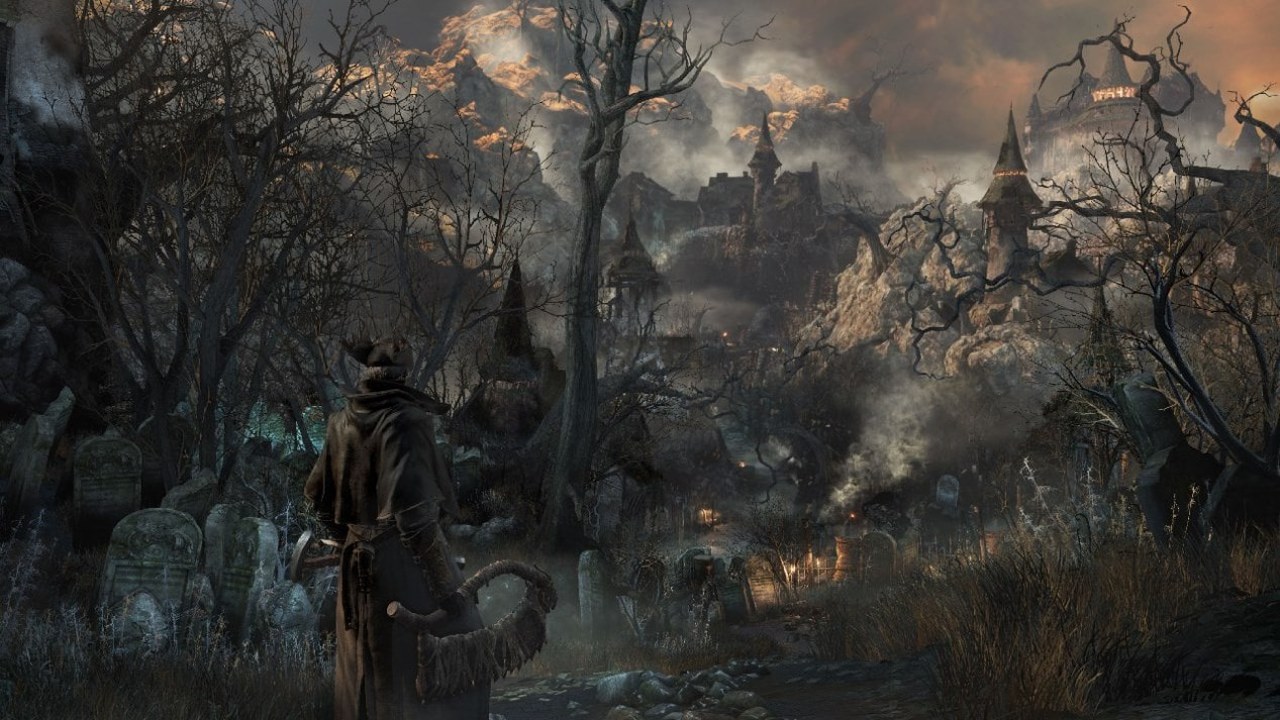 Bloodborne – Blick über Yharnam