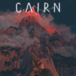 Cairn – Der rot leuchtende Mount Kami mit Spiellogo