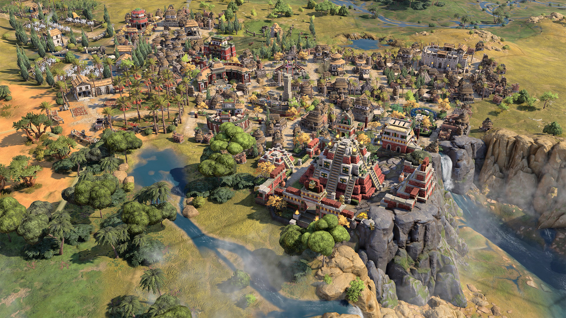 Civilization VII – Antike Stadt an einem Fluss