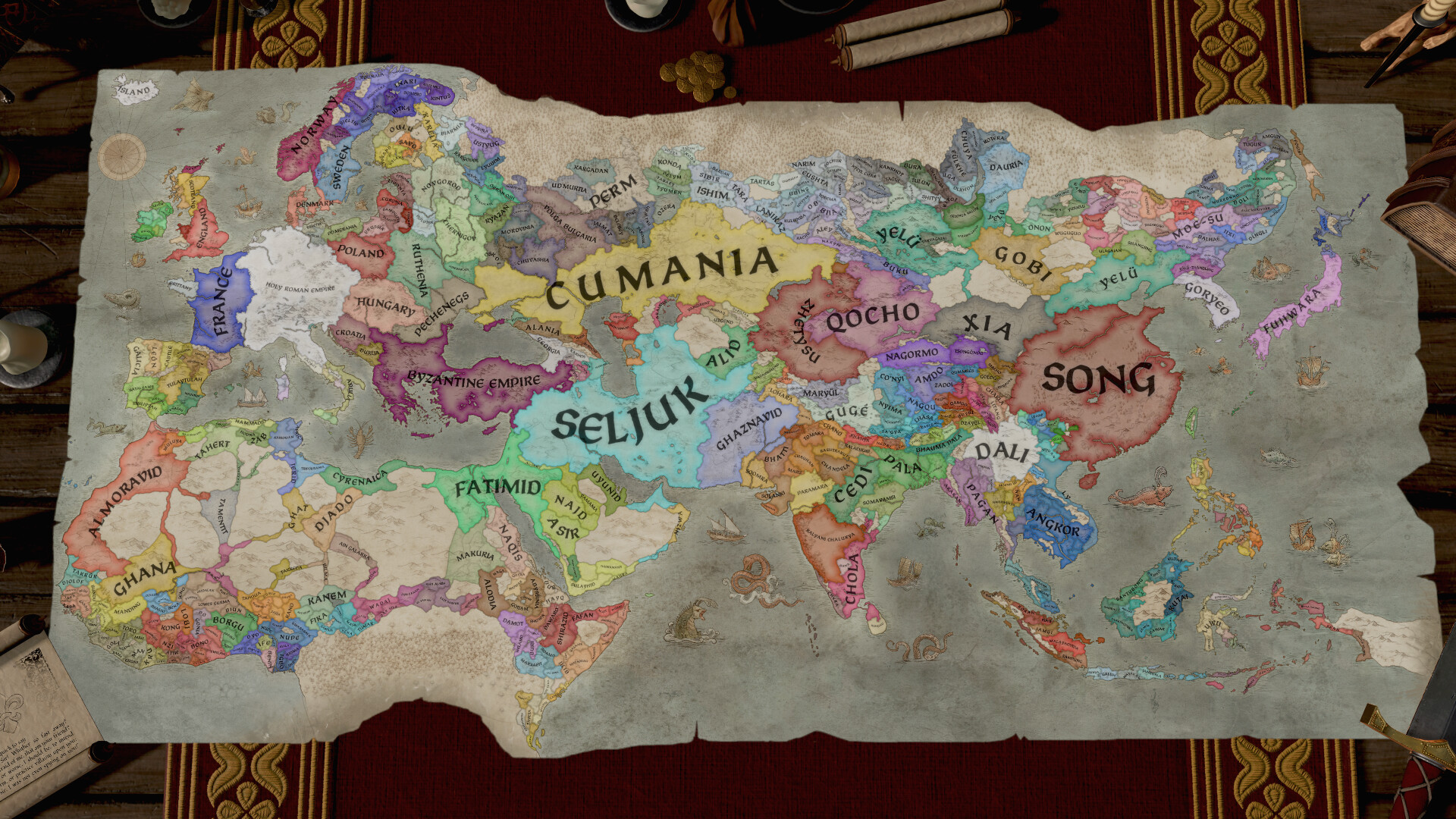 Crusader Kings III – Karte Europas