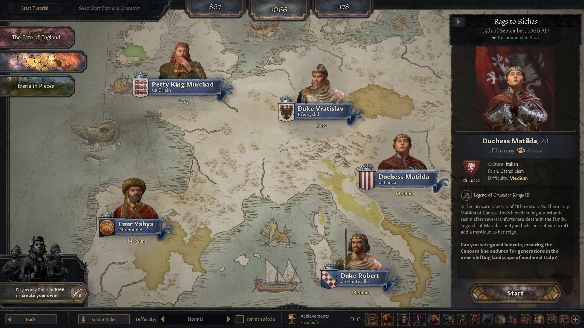 Crusader Kings III – Herrscherporträt