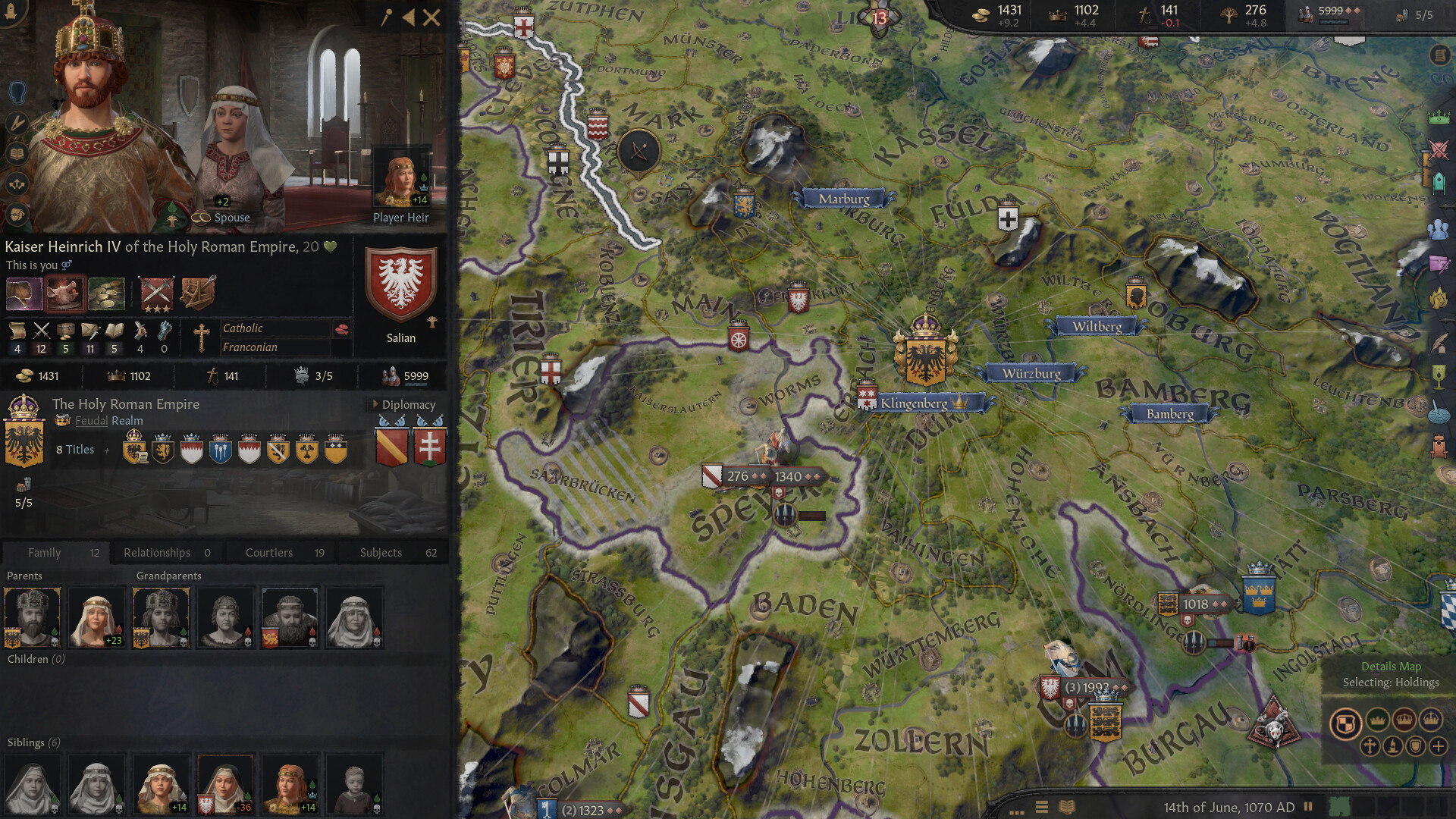 Crusader Kings III – Krieg