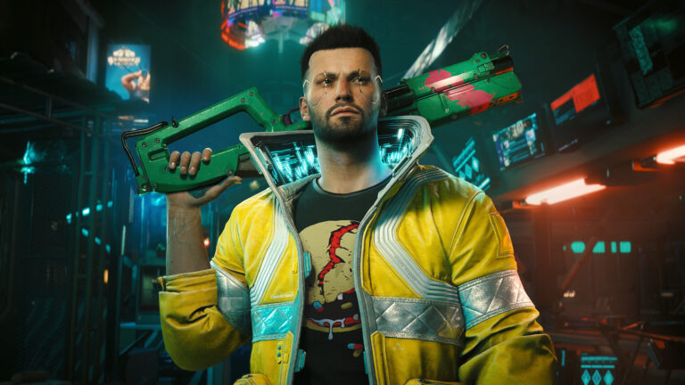 Cyberpunk 2077 Update 2.5 – Szene in Night City