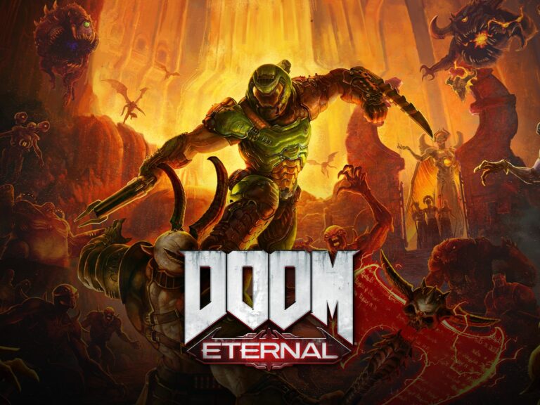 DOOM Eternal: offizielles Artwork mit Logo