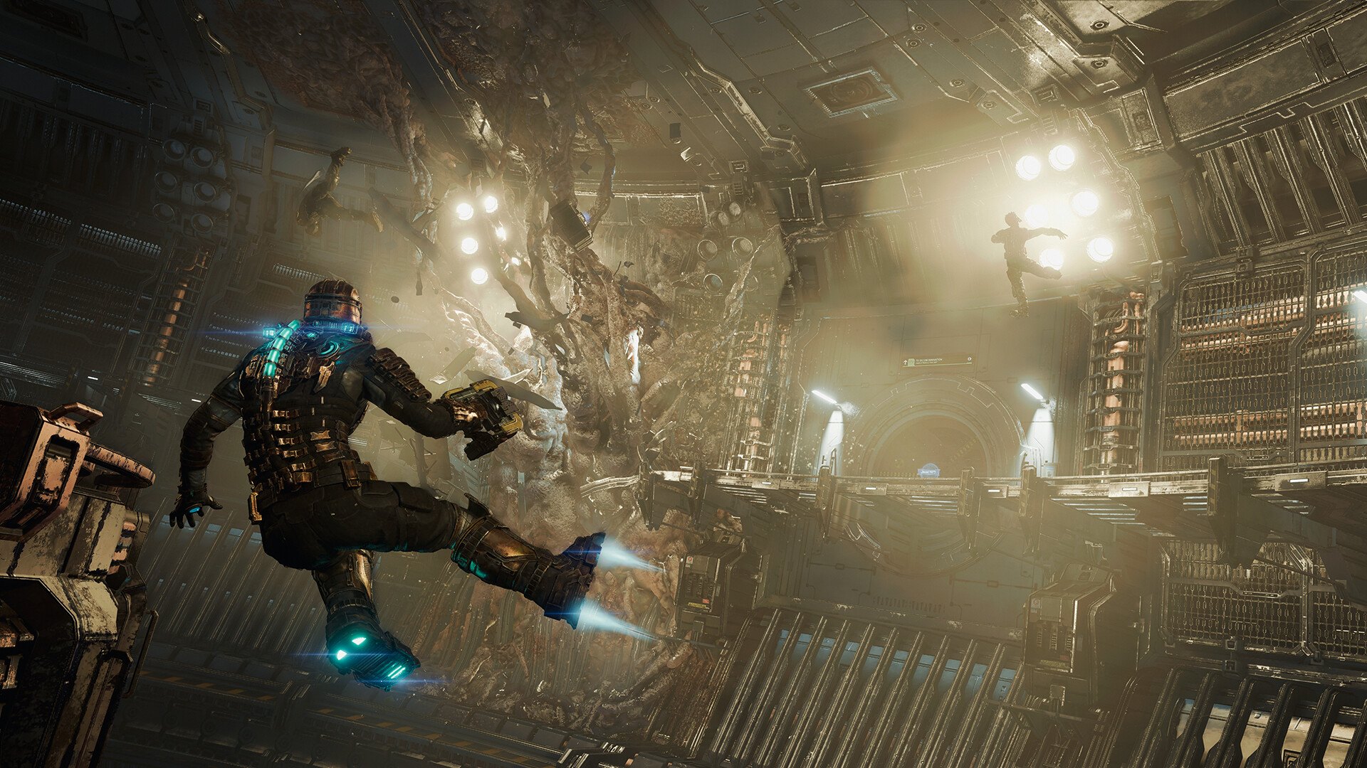 Dead Space – Isaac schwebt in der Schwerelosigkeit