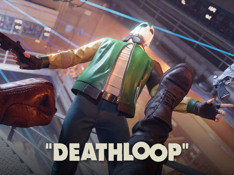 Deathloop: offizielles Artwork mit Logo