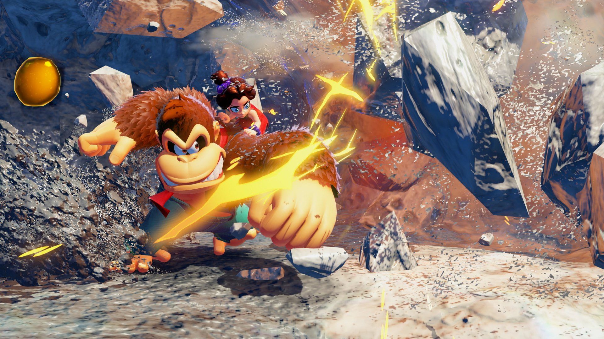Donkey Kong Bananza – DK schlägt mit voller Wucht durch Felsgestein