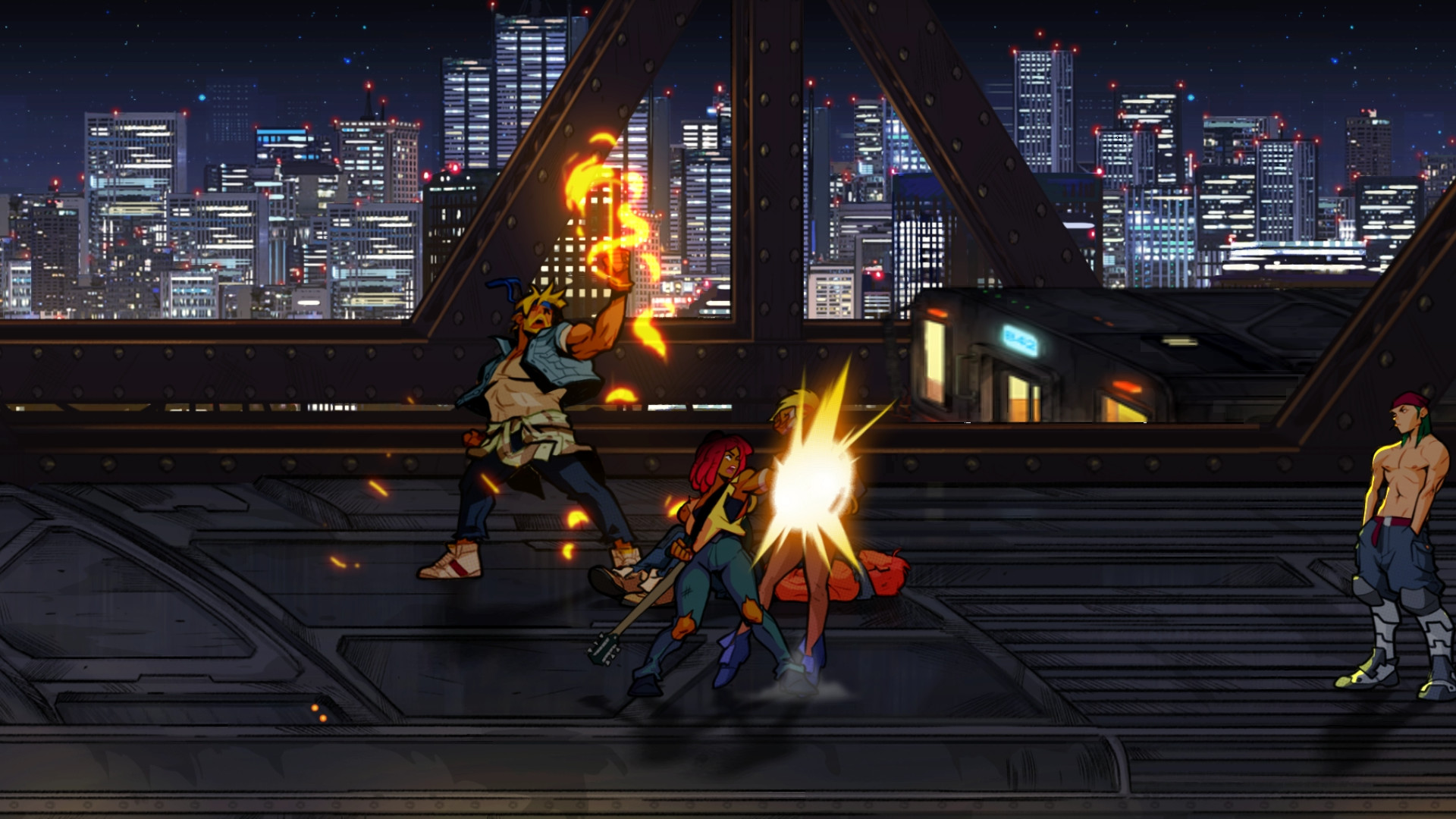 Streets of Rage 4 – Kampf in einer nächtlichen Straße