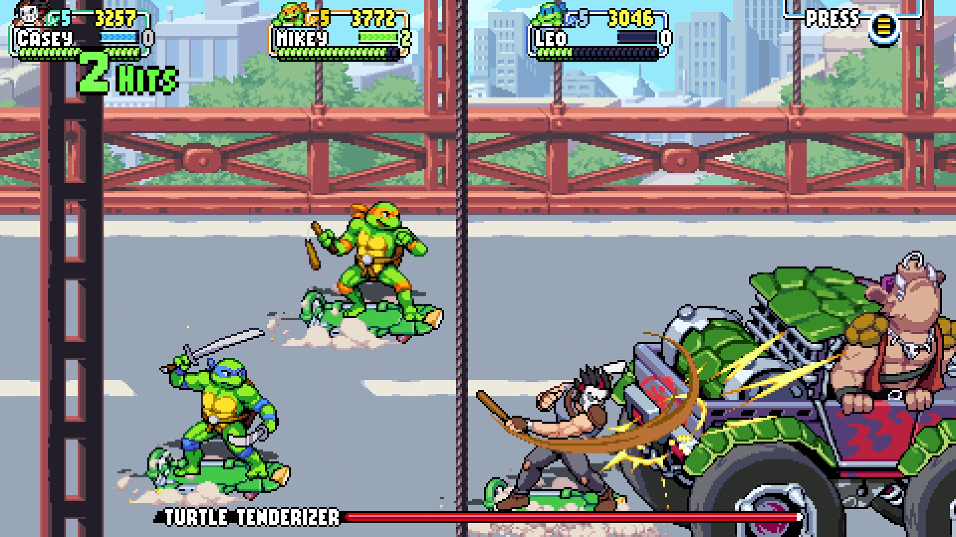 Teenage Mutant Ninja Turtles: Shredder's Revenge – Turtles im Kampf