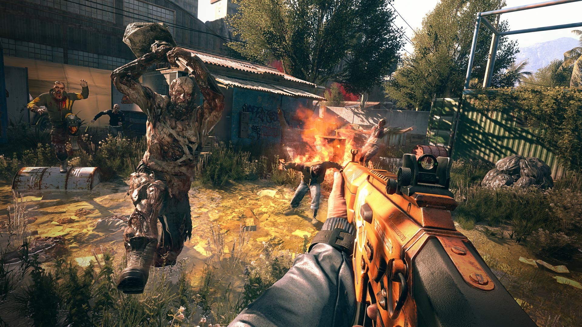 Dying Light – Blick über die Stadt