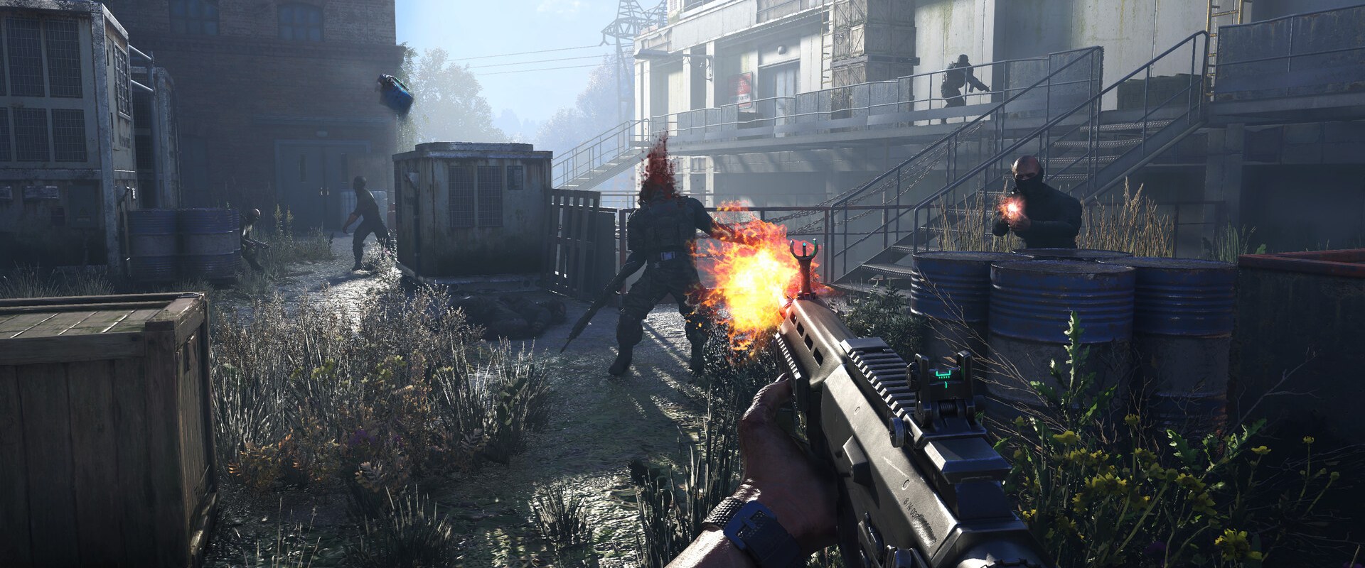 Dying Light: The Beast: Ein festlich gedeckter Tisch in einem dunklen Herrenhaus