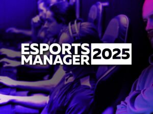 Esports Manager 2026: offizielles Artwork mit offiziellem Logo