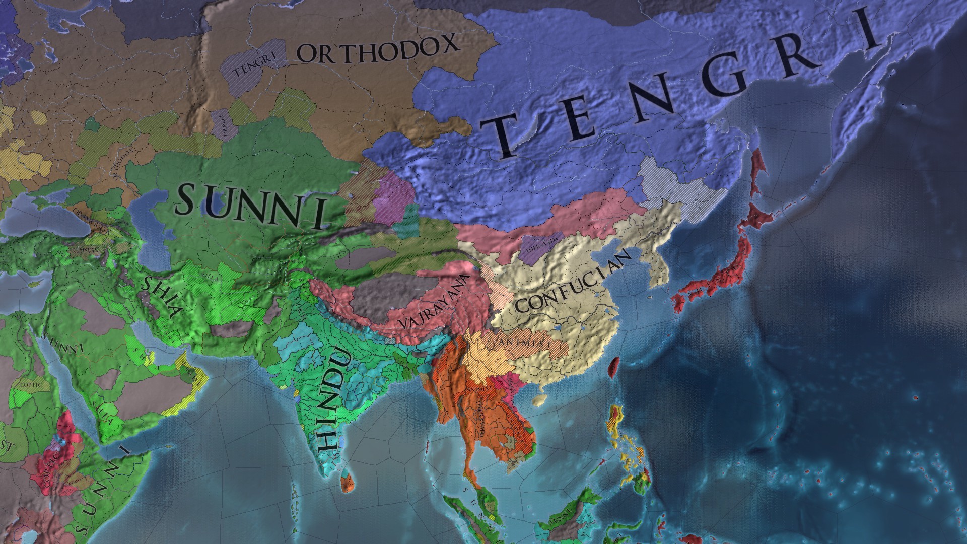 Europa Universalis IV – Weltkarte