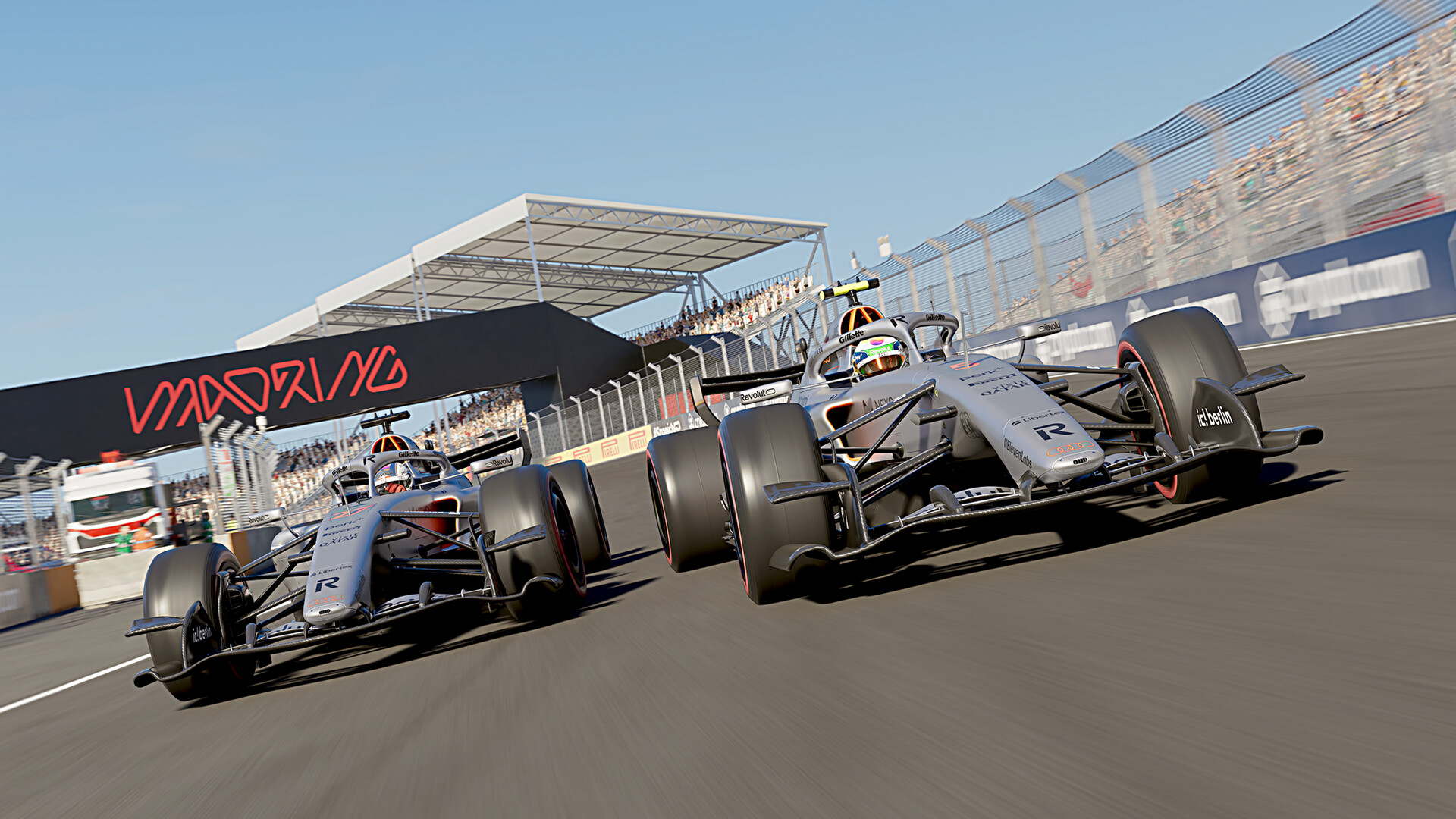 F1 25 – Haas-Rennwagen im Rennen