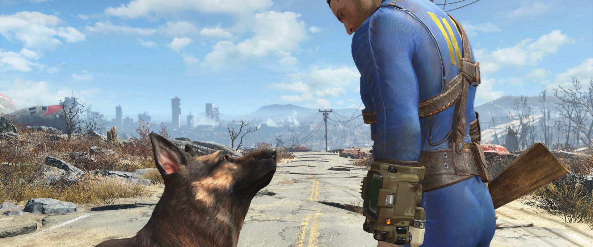Fallout 4 – Der Bewohner von Vault 111 mit Dogmeat