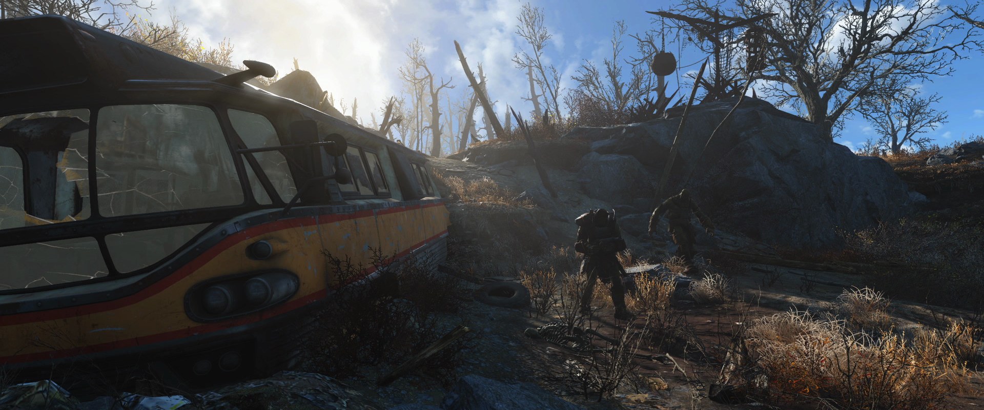 Fallout 4 – Ödland mit Wrack