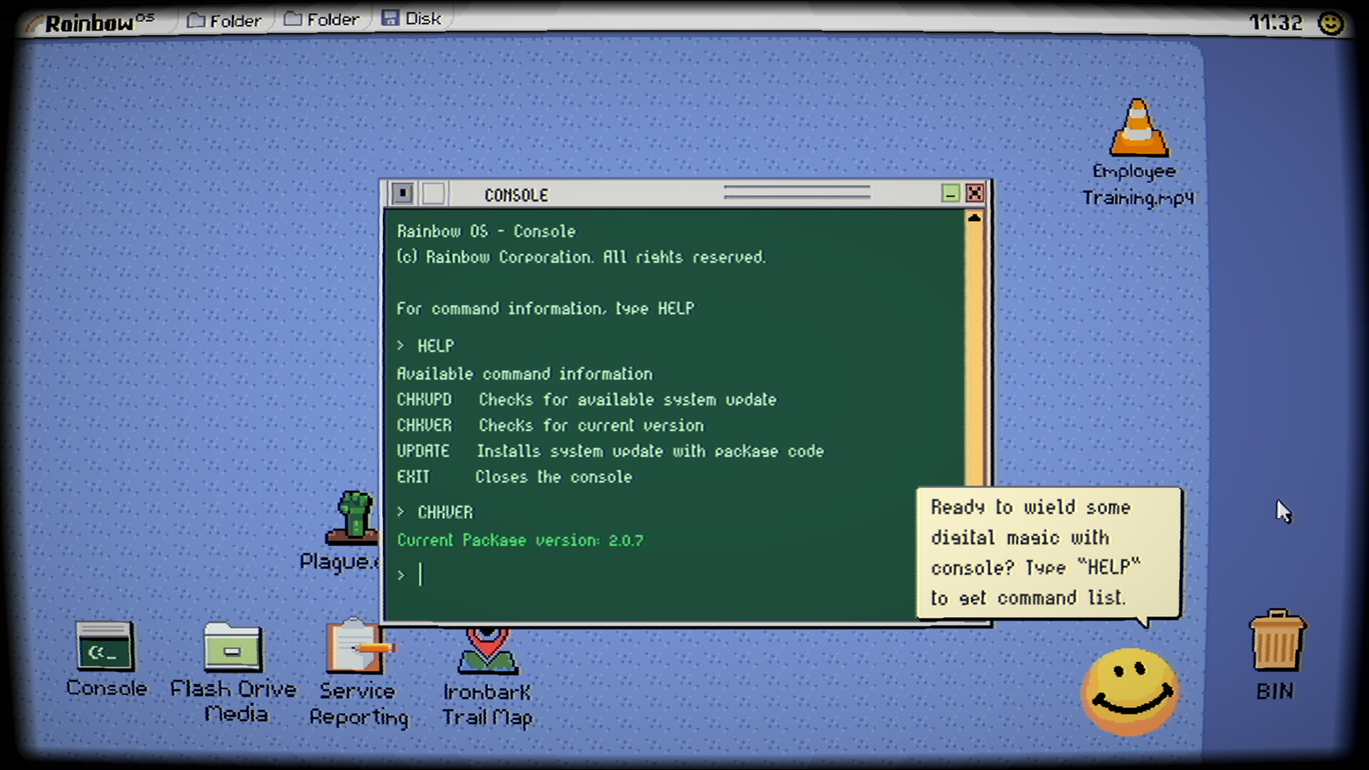 Fears to Fathom: Ironbark Lookout – Computer-Desktop mit Konsole