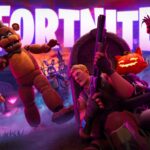 Fortnite: offizielles Fortnitemares-Artwork mit Fortnite-Logo