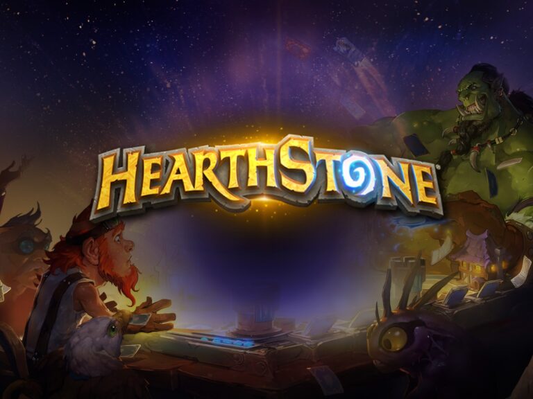 Hearthstone: offizielles Artwork mit offiziellem Logo