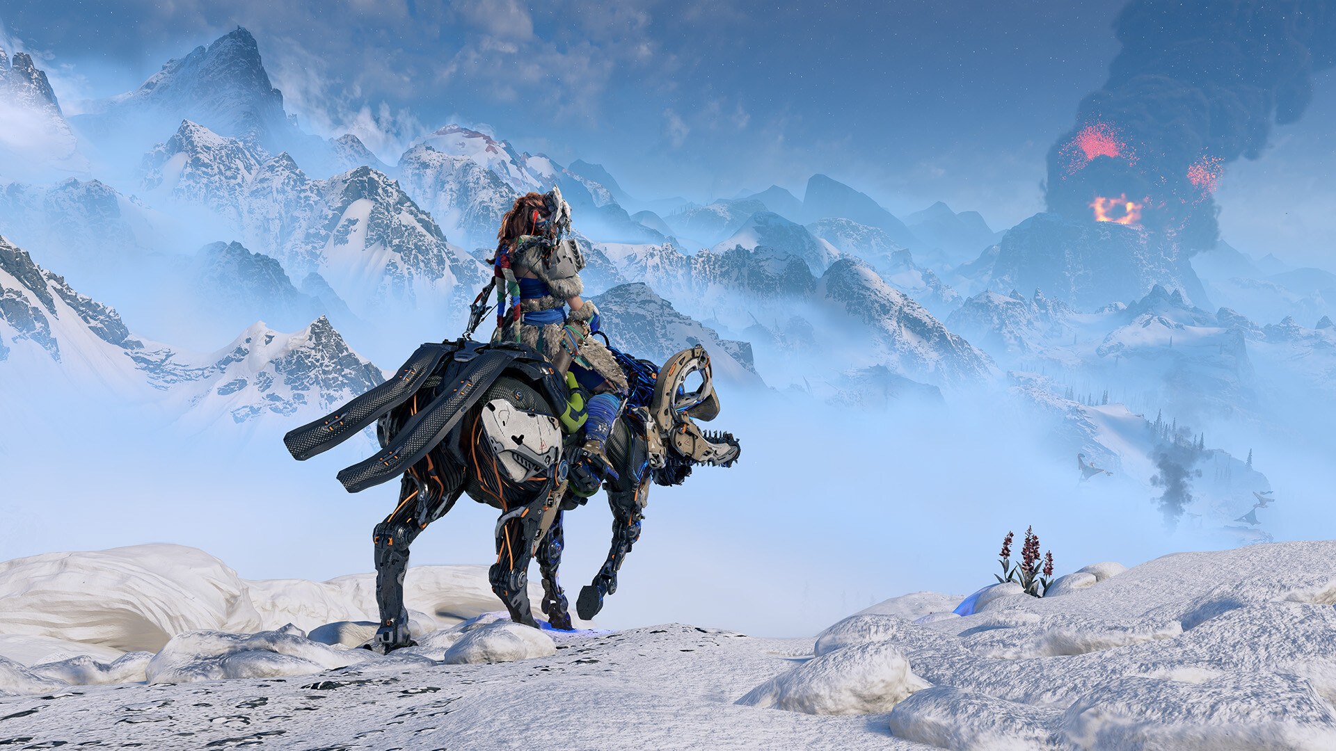 Horizon Zero Dawn – Ritt durch den Schnee