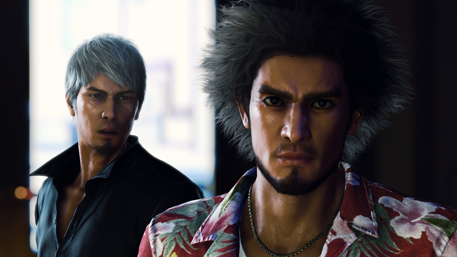 Like a Dragon: Infinite Wealth – Kiryu und Ichiban in Nahaufnahme
