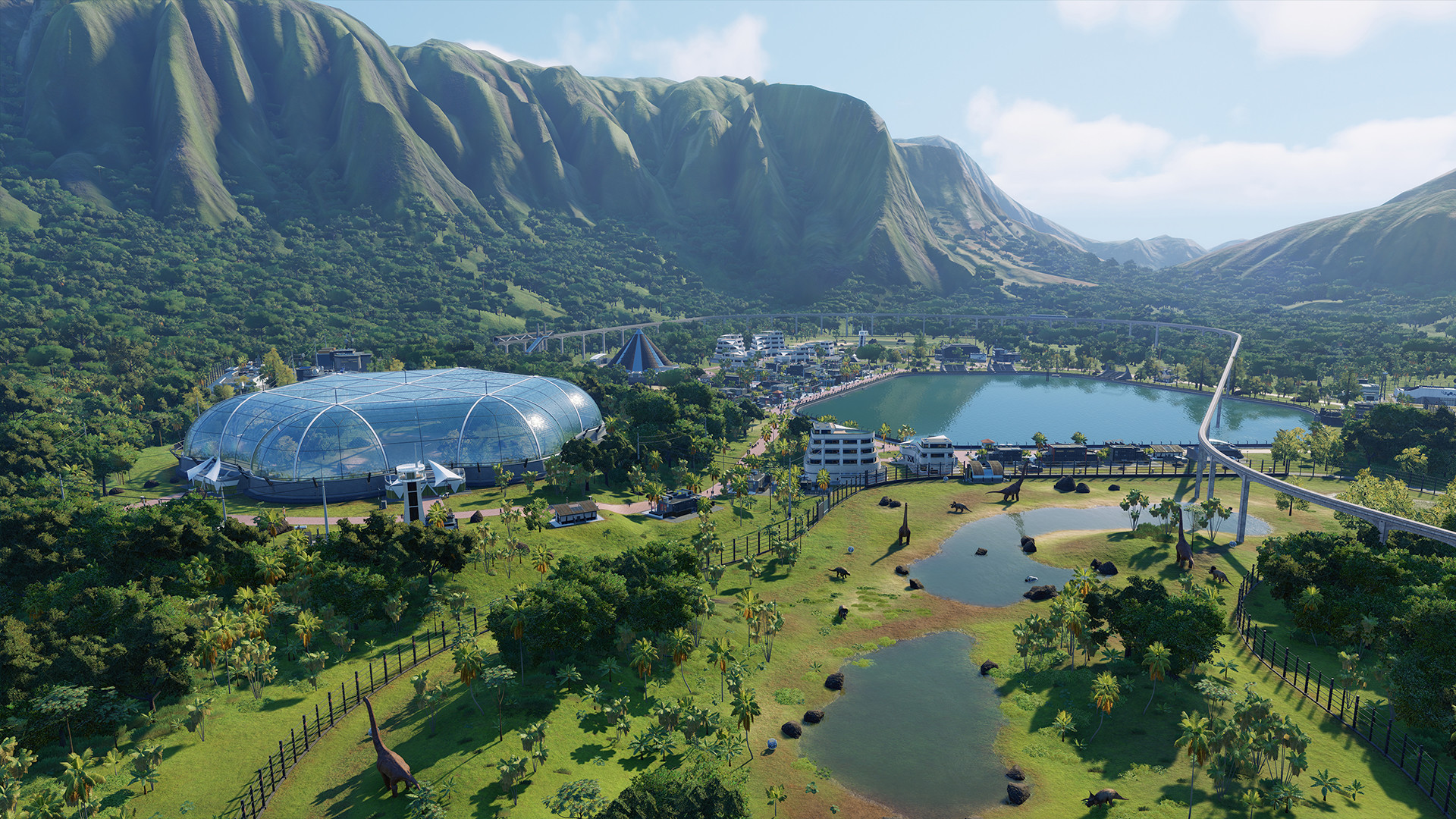 Jurassic World Evolution 2 – T-Rex im Gehege