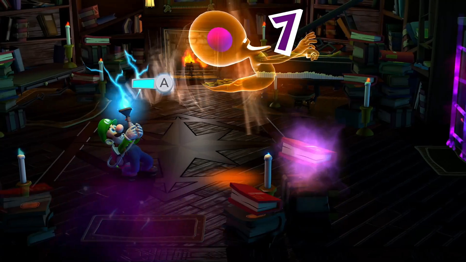 Luigi's Mansion 2 HD – Geisterkampf in einer Bibliothek