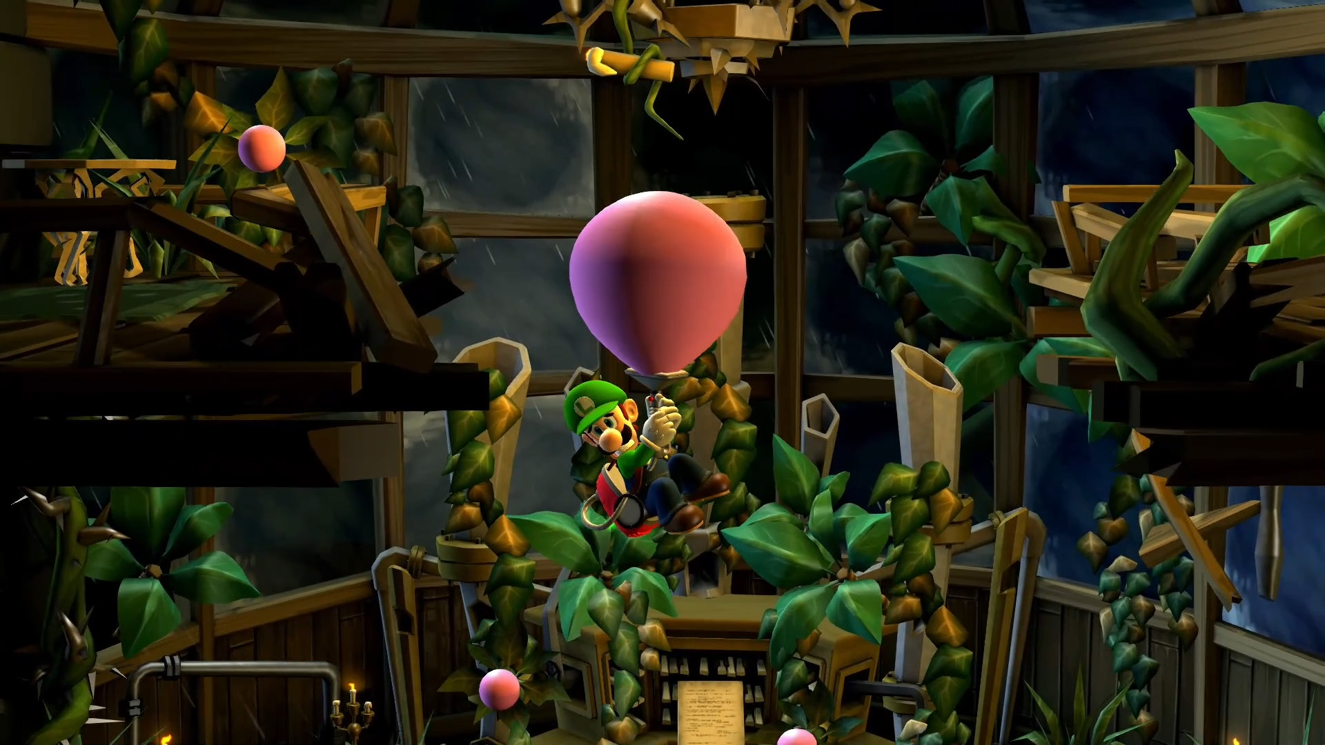 Luigi's Mansion 2 HD – Gewächshaus mit Ballon