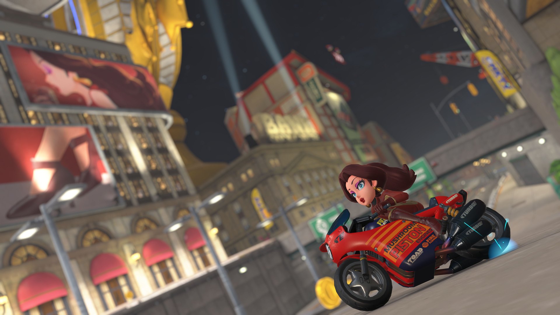 Mario Kart World – Pauline fährt durch die Kronen-Metropole