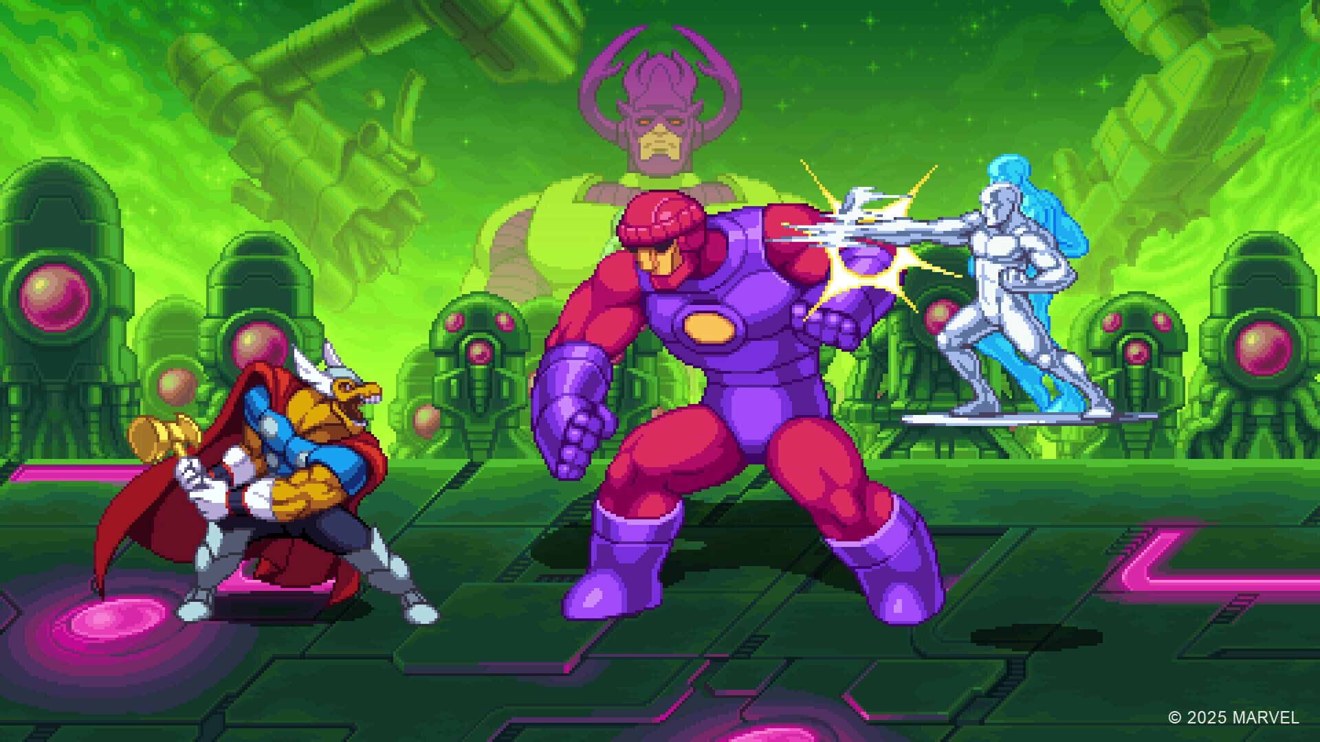 Marvel Cosmic Invasion – Helden gegen einen riesigen Sentinel