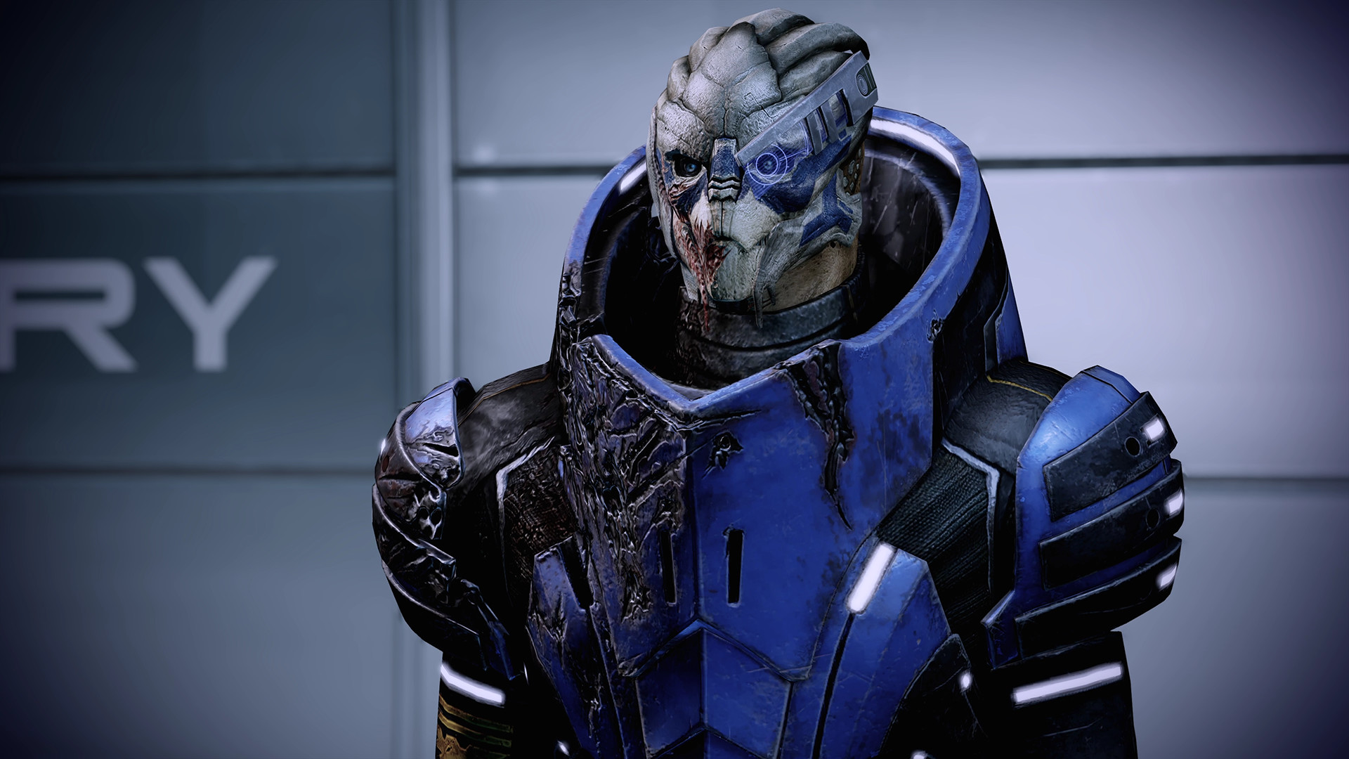 Mass Effect: Garrus Vakarian in Rüstung