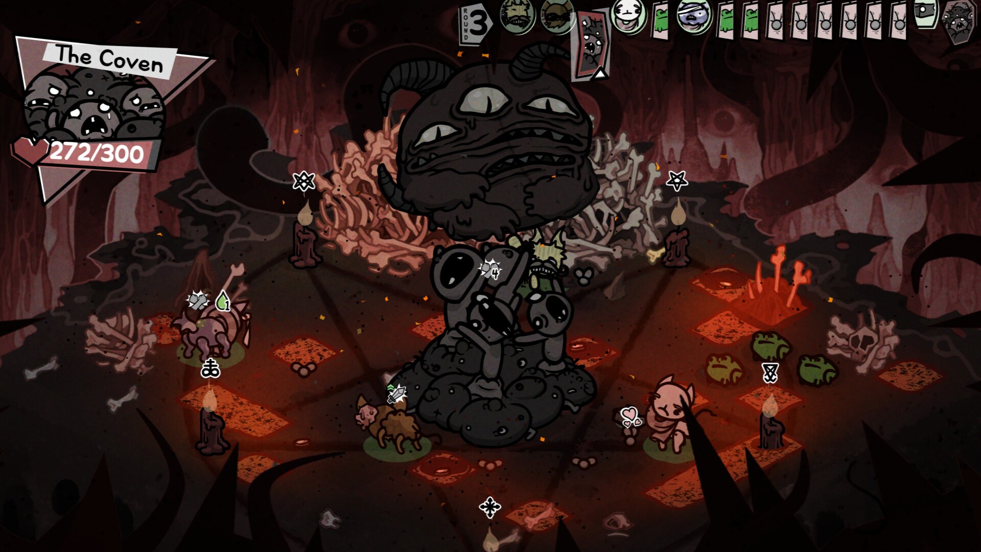 Mewgenics – Bosskampf in der Höhle