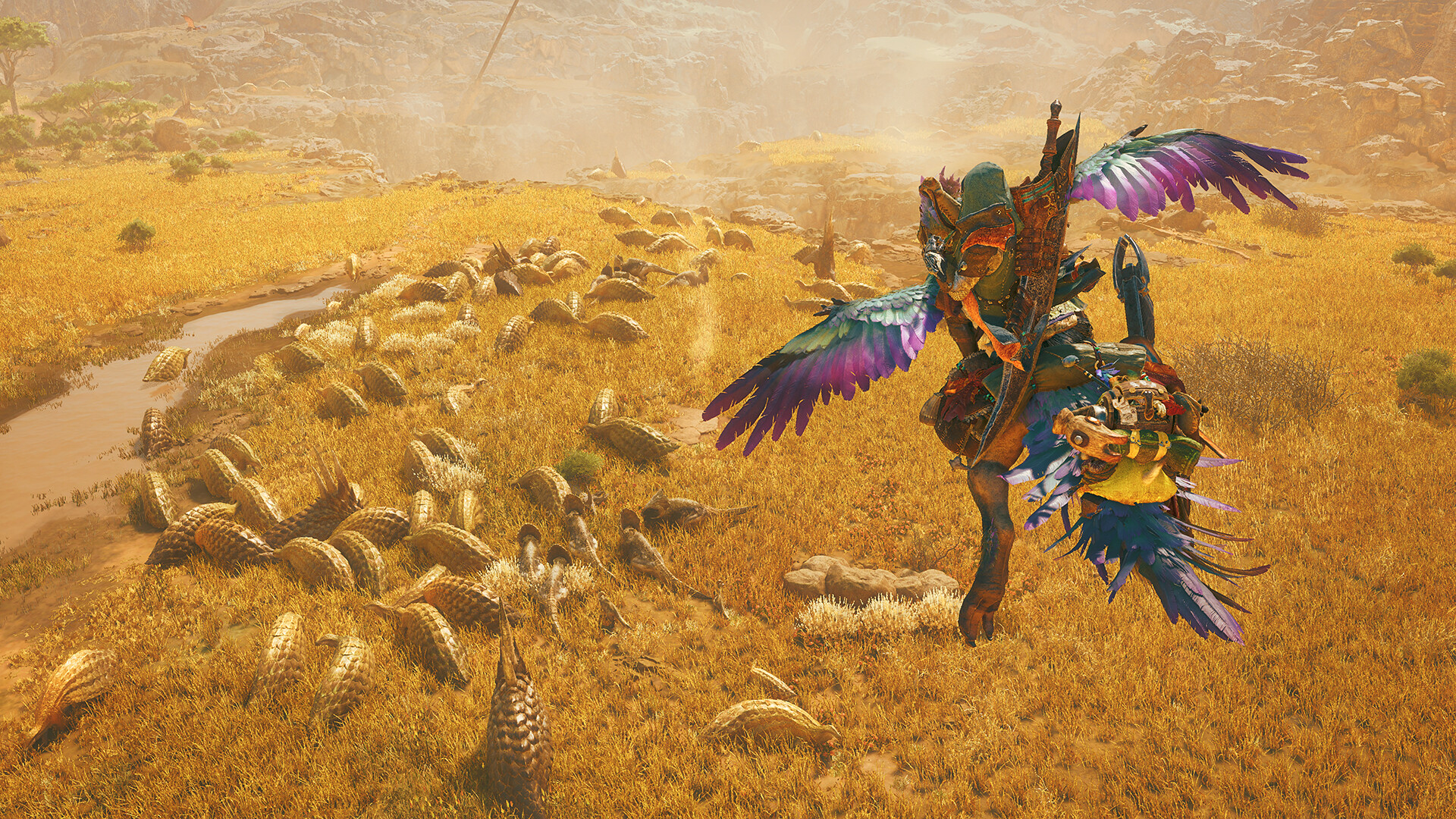 Die Verbotenen Lande: In Monster Hunter Wilds erkundet ihr eine lebendige, wilde Welt.