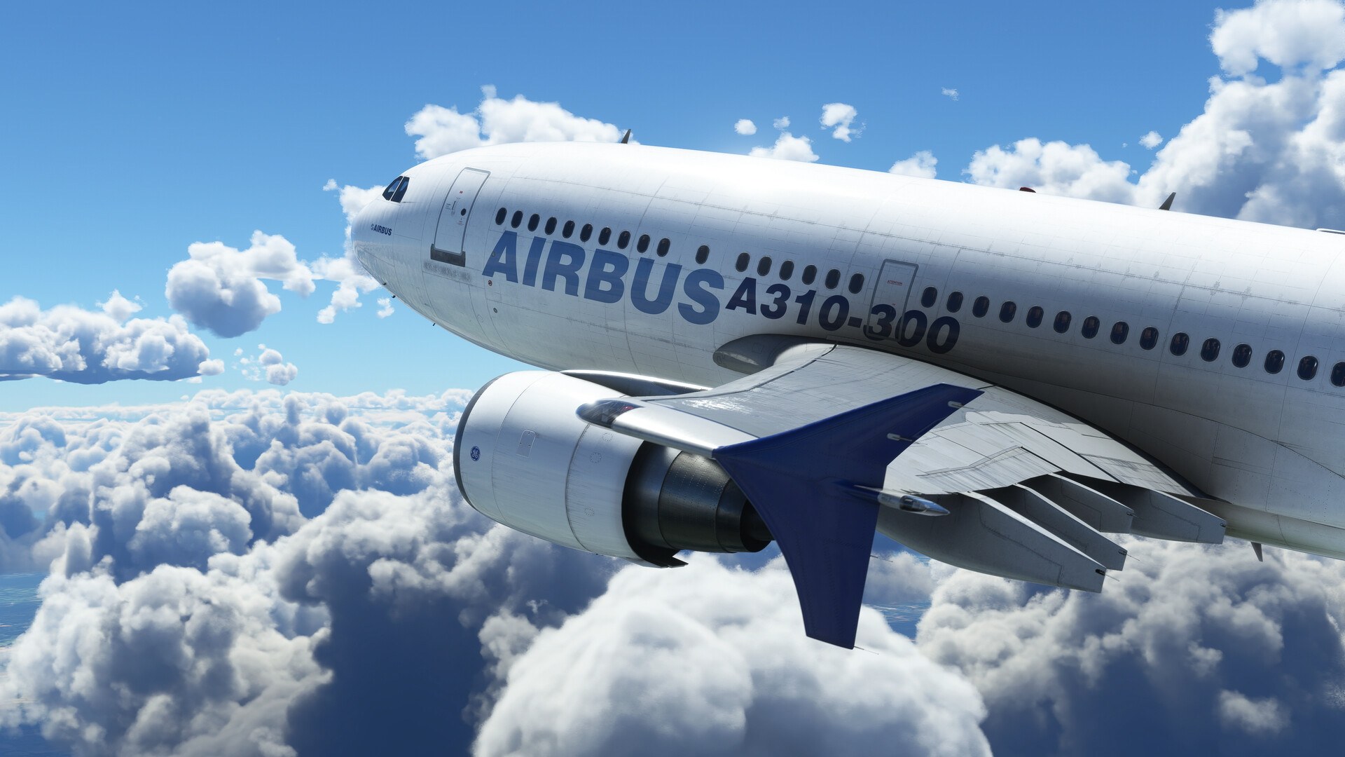 Microsoft Flight Simulator (2020) – Airbus über den Wolken